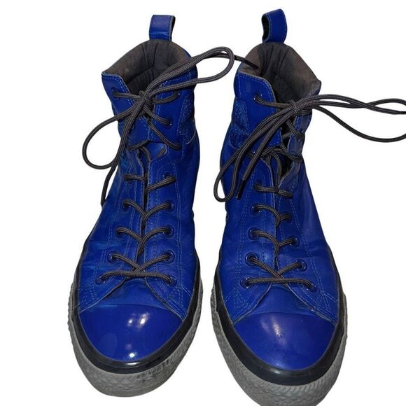 Converse Mens 11 Chuck Taylor PC Rambler High Top Athletic Sneakers Shoes Blue - Picture 2 of 12